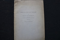 1930 GREEK CULTURE AND THOUGHT SOFTCOVER BOOK BY WILLIAM WESTERMANN - K 2937