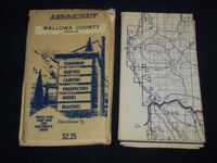 1974 WALLOWA COUNTY OREGON PITTMON MAP W/ ENVELOPE - J 8745