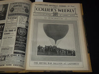 1899-1900 COLLIER'S WEEKLY MAGAZINE BOUND VOLUME - NICE ILLUSTRATIONS - KD 879O