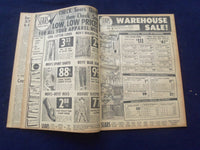 1958 JUNE 13 BOSTON RECORD AMERICAN NEWSPAPER-ADAMS ADMITS HELP GOLDFINE-NP 6272