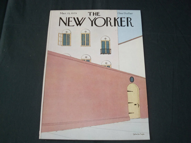 1979 MARCH 19 NEW YORKER MAGAZINE FRONT COVER ONLY - GREAT ART FOR FRAMING