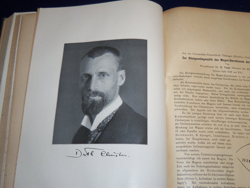 1921-1922 FORTSCHRITLE AUF DEMGEBIETE DER RONTGENSTRAHLEN VOLUME - KD 2951P