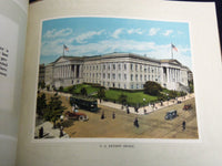 1920'S WASHINGTON THE NATION'S CAPITAL VIEW BOOK - COLOR PRINTS - J 8721