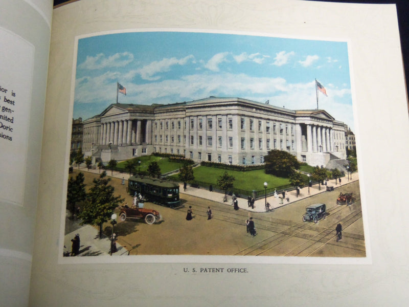 1920'S WASHINGTON THE NATION'S CAPITAL VIEW BOOK - COLOR PRINTS - J 8721