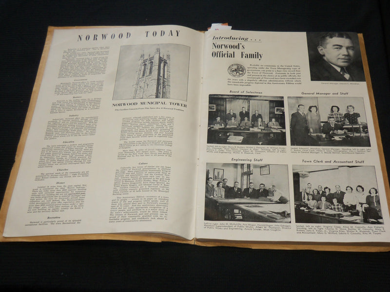1947 NORWOOD 75TH ANNIVERSARY COMMEMORATION AND CHRONICLE - NP 5647