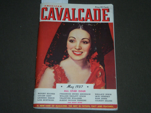 1937 MAY AMERICAN CAVALCADE MAGAZINE - DIGEST - VOLUME 1 NO. 1 - J 2429