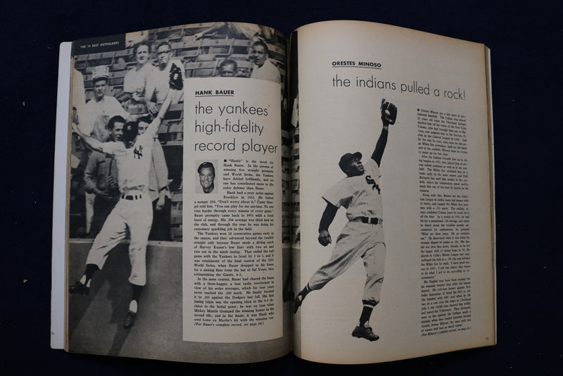 1954 BASEBALL STARS MAGAZINE - TED WILLIAMS COVER - E 11859