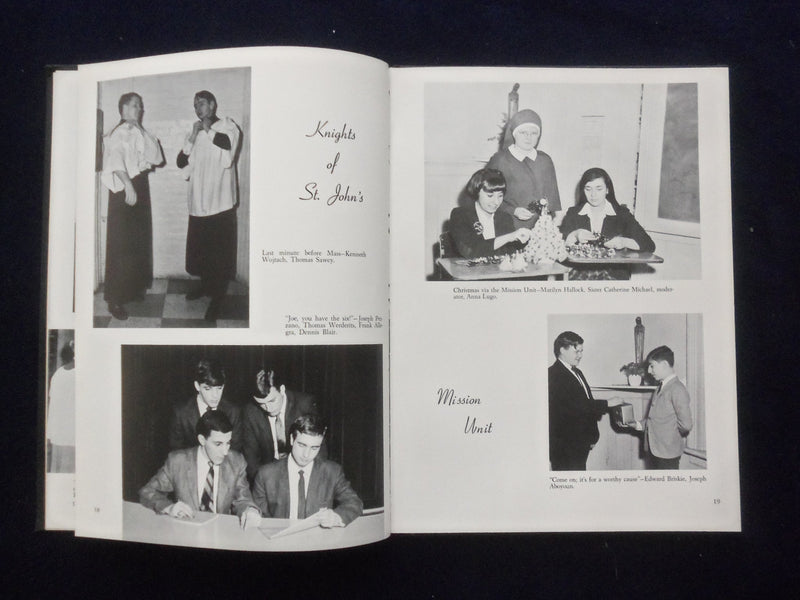 1967 CHIMES SAINT JOHN CATHEDRAL HIGH SCHOOL YEARBOOK - PATERSON, NJ - YB 3060