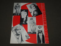 1937 THE HOLLYWOOD CABARET RESTAURANT PROGRAM - GREAT PHOTOS - J 3443