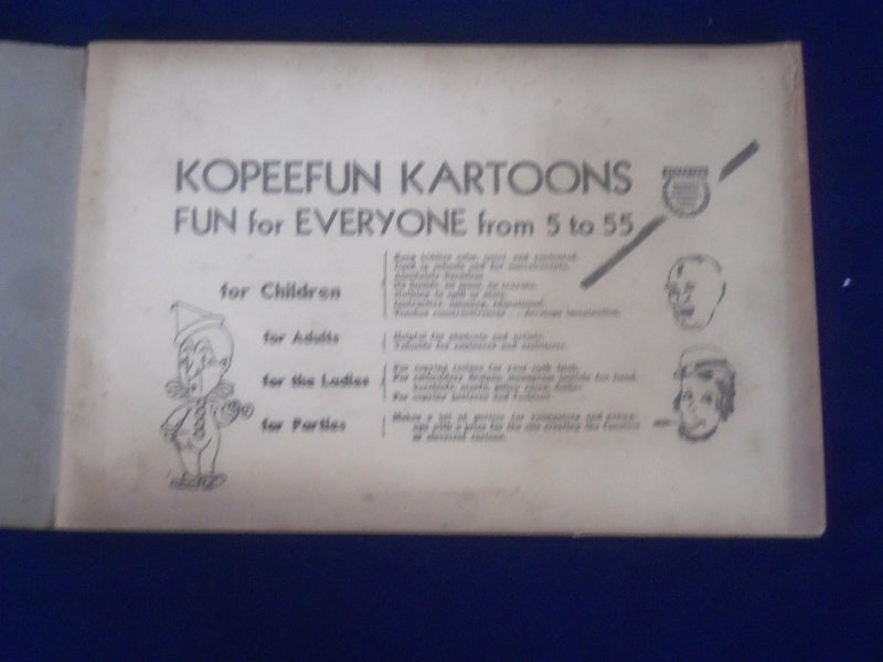 1937 KOPEEFUN KARTOONS - 5000 DIFFERENT COMBINATIONS - J 6462