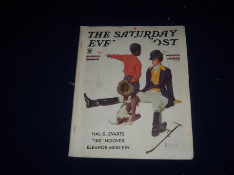 1934 MARCH 17 THE SATURDAY EVENING POST MAGAZINE- NORMAN ROCKWELL COVER- SP 5764
