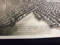 EASTER SUNDAY SERVICE WWII 12TH REGIMENT ILLUSTRATIONS PHOTO - J 6862