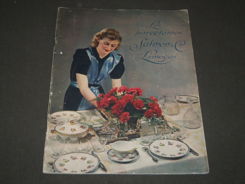 1950'S SALMON & LIMOGES CIE LES PORCELAINES FRENCH CATALOGUE - FR 503