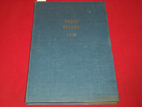 1962 RWDSU RECORD NEWSPAPER BOUND VOLUME NO. 9 - RETAIL - WHOLESALE - R 15I