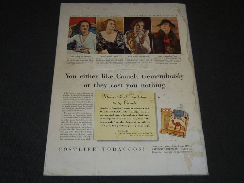 1936 FEBRUARY THE STAGE MAGAZINE - GEORGE M. COHAN - GREAT PHOTOS & ADS - ST 60