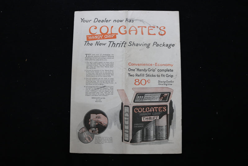 1920 OCT 16 COLLIER'S MAGAZINE - A BOY PULLING BOOK WITH BELT COVER - E 10997