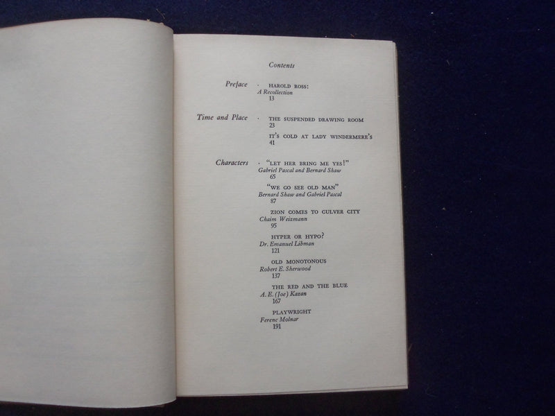 1965 THE SUSPENDED DRAWING ROOM HARDCOVER BOOK INSCRIBED BY S.N. BERHMAN-KD 8393
