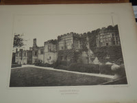 1894 ARCHITECTURE OF THE RENAISSANCE IN ENGLAND VOLUME NO. 1 - NICE PLATES - #46