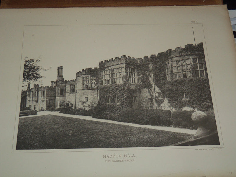 1894 ARCHITECTURE OF THE RENAISSANCE IN ENGLAND VOLUME NO. 1 - NICE PLATES - #46
