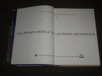 1968 THE PRIVATE WORLD OF LEONARD BERSTEIN BY JOHN GRUEN BOOK - I 993