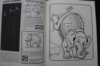 1968-1971 ANNUAL ZUHRAH CIRCUS PROGRAMS & COLORING BOOKS - LOT OF 8 - O 3643