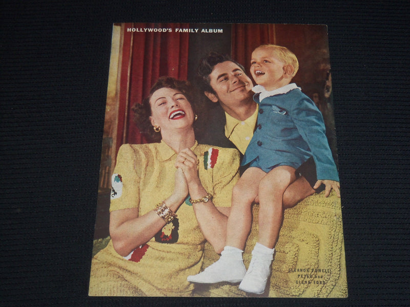 1949 OCTOBER HOLLYWOOD'S FAMILY ALBUM MAGAZINE - SHIRLEY TEMPLE COVER - E 13524