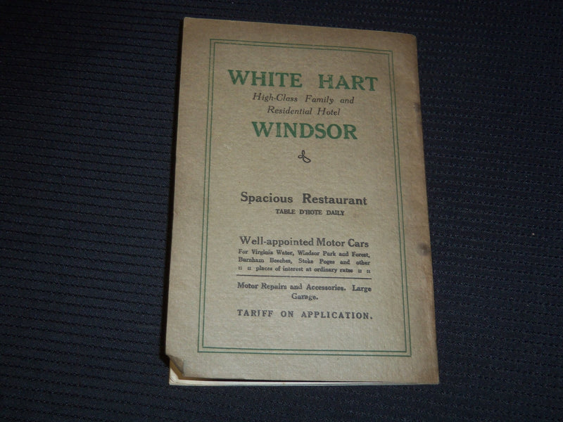 1920 OXLEY'S SIX PENNY GUIDE TO WINDSOR BOOK - ILLUSTRATED - J 9536