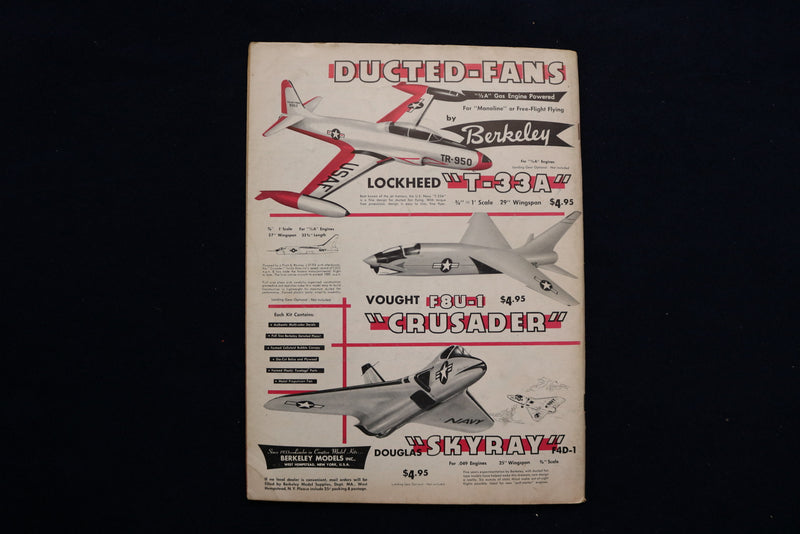 1958 JULY MODEL AIRPLANE NEWS MAGAZINE - WACO 9 COVER - E 11539