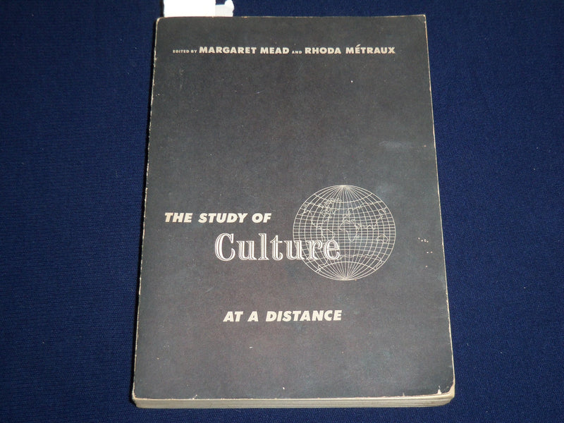 1953 THE STUDY OF CULTURE AT A DISTANCE BOOK EDITED BY MARGARET MEAD - KD 2759I