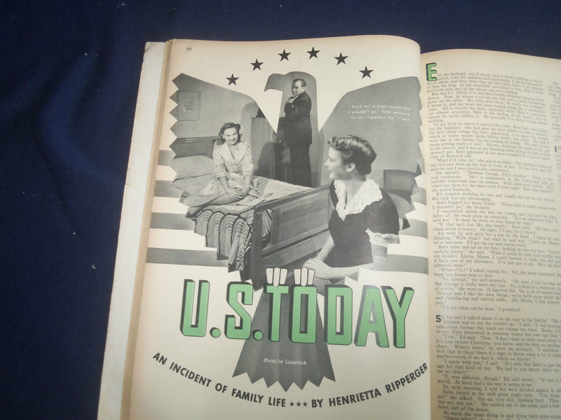 1942 FEBRUARY REDBOOK MAGAZINE - HER PAST SHOULD BE HER OWN - SP 4796R
