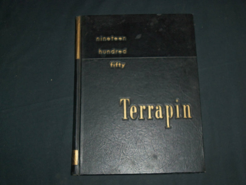 1950 TERRAPIN UNIVERSITY OF MARYLAND YEARBOOK - COLLEGE PARK, MD - YB 1777