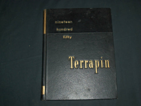 1950 TERRAPIN UNIVERSITY OF MARYLAND YEARBOOK - COLLEGE PARK, MD - YB 1777