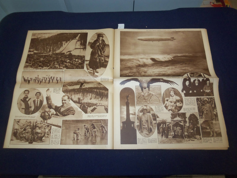 1929 JAN 20 NEW YORK HERALD TRIBUNE GRAVURE SECTION - COOLIDGE DAM - NP 4993