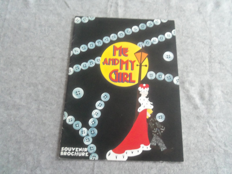1989 ME AND MY GIRL BROADWAY PROGRAM - JAMES BRENNAN - JUDY BLAZER - J 7680