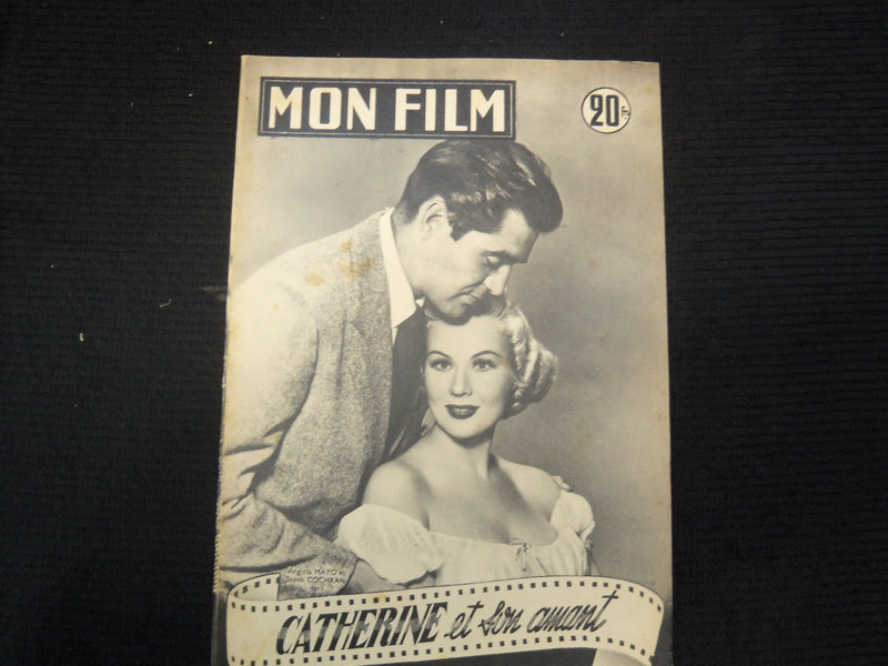 1954 AUGUST 11 MON FILM FRENCH MAGAZINE - MAYO & COCHRAN COVER - E 26113