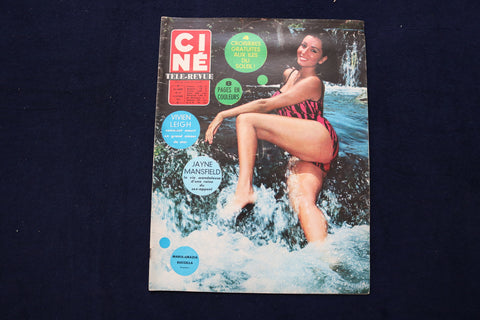 1965 OCT 14 CINE TELE-REVUE MAGAZINE - MARIA-GRAZIA BUCCELLA COVER - E 22065