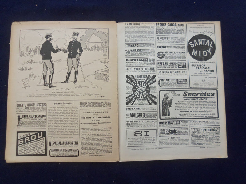 1908 SEP 12 LE SOURIRE MAGAZINE - ILLUSTRATED COMEDY - FRENCH TEXT - SP 4867N