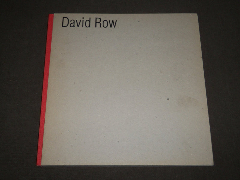 1991 DAVID ROW THREE SHOWS HARDCOVER CATALOG - NICE PRINTS - KD 5016