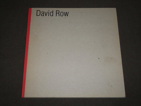 1991 DAVID ROW THREE SHOWS HARDCOVER CATALOG - NICE PRINTS - KD 5016