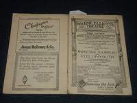 1917 EYES OF YOUTH - MAXINE ELLIOTT'S THEATRE PROGRAM - MARJORIE - J 5684
