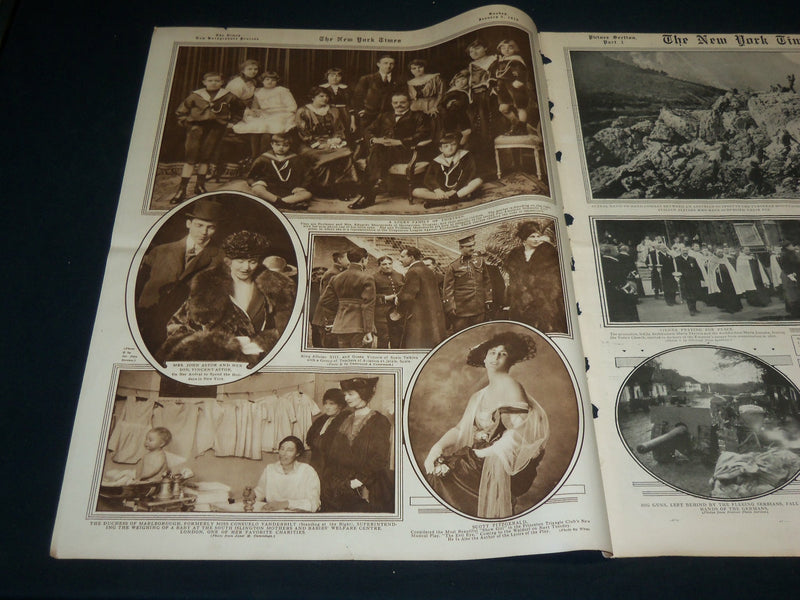 1916 JANUARY 2 NEW YORK TIMES ROTO PICTURE SECTION - CAPTAIN RODMAN - NT 8978