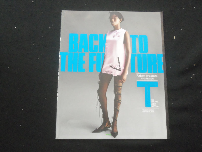 2021 FEBRUARY 21 THE NEW YORK TIMES STYLE MAGAZINE - COVER 2 OF 2 - SP 8636M