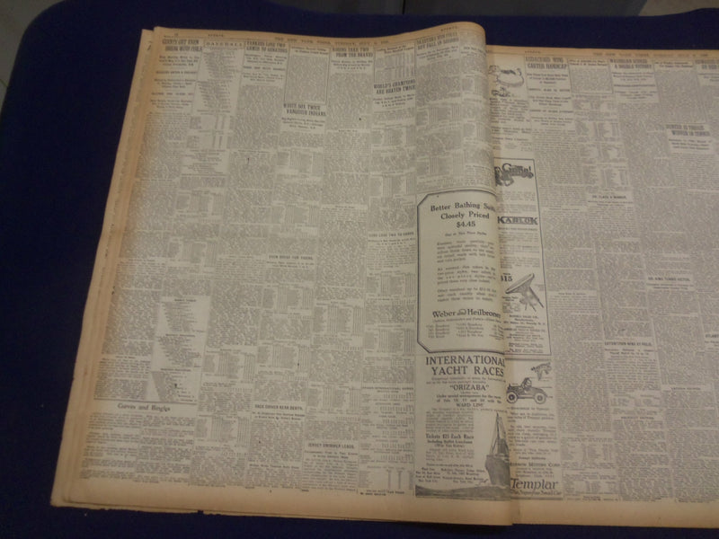 1920 JULY 6 NEW YORK TIMES - COX NOMINATED FOR PRESIDENT - NT 9322