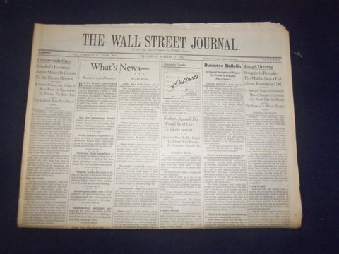 1997 MARCH 27 THE WALL STREET JOURNAL - STRUGGLE TO REMAKE MALIBU - WJ 59