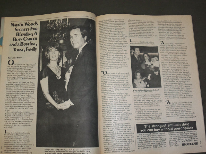 1977 DEC - 1978 JAN MOTION PICTURE MAGAZINE - NATALIE WOOD COVER - M 271