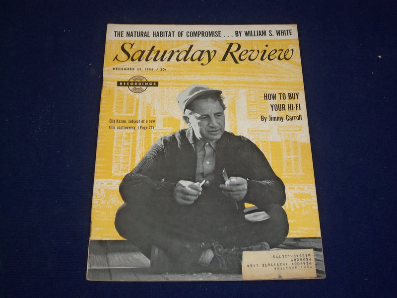 1956 DECEMBER 29 SATURDAY REVIEW MAGAZINE - ELIAN KAZAN - SP 9445