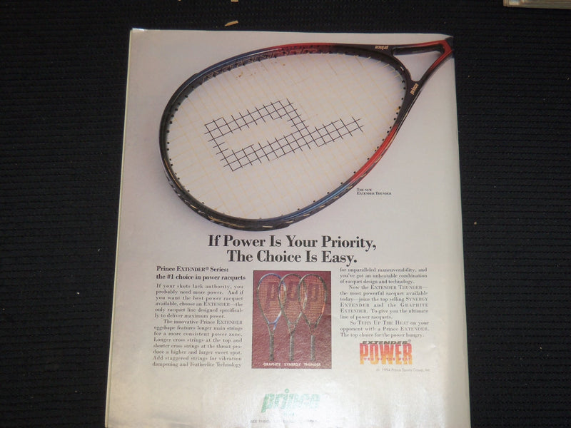 1994 JUNE TENNIS MAGAZINE - JIM COURIER COVER - E 9734