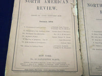 1882 & 1884 NORTH AMERICAN REVIEW LOT OF 8 ISSUES - STORIES/ARTICLES - WR 671