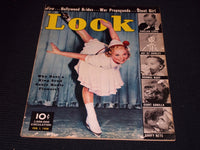 1938 FEBRUARY 1 LOOK MAGAZINE - SONJA HENIE FRONT COVER - E 20311