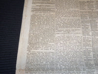 1845 JUNE 17 BOSTON DAILY TIMES NEWESPAPER - TROTTING MATCH CAMBRIDGE - NP 3878V